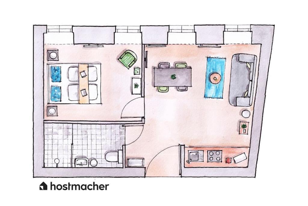 Appartement Sleek 1Br Flat Near Center By Hm à Vienne Extérieur photo